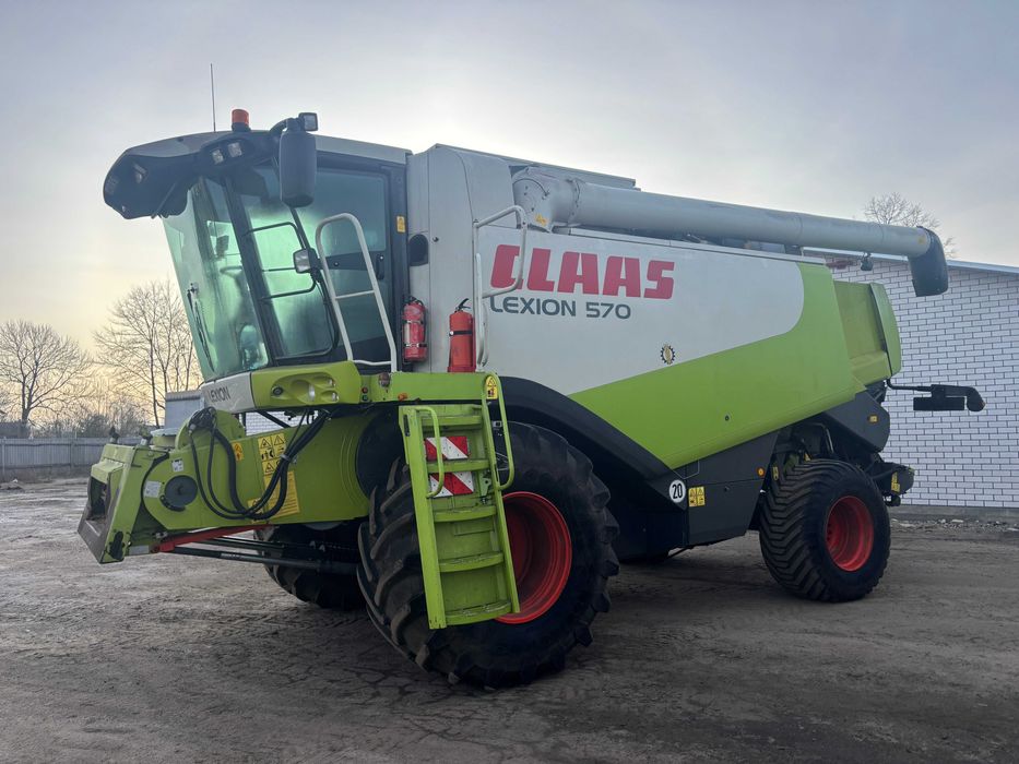 Claas Lexion 570 комбайн зернозбиральний