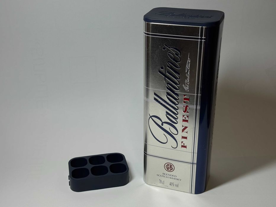 Подарочная металлическая коробка с формой для льда BALLANTINE'S Whisky