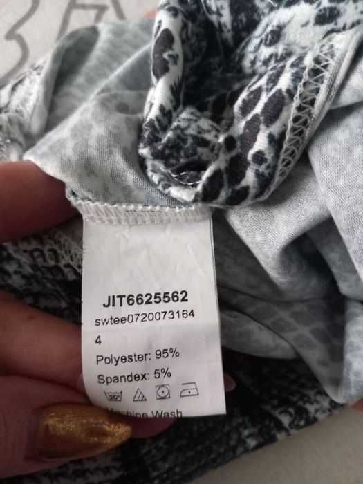 Top print węża krótki