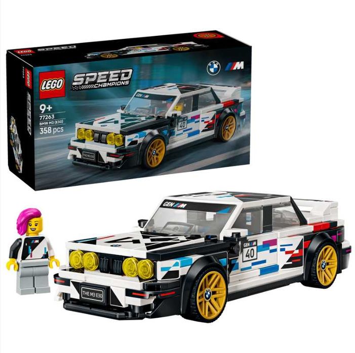 Klocki LEGO Speed Champions 77263 BMW M3 (E30)