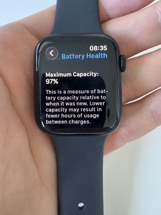 Apple Watch SE 2 gen 44mm GPS+Cellular (LTE) | Bateria 97% | Stan bdb
