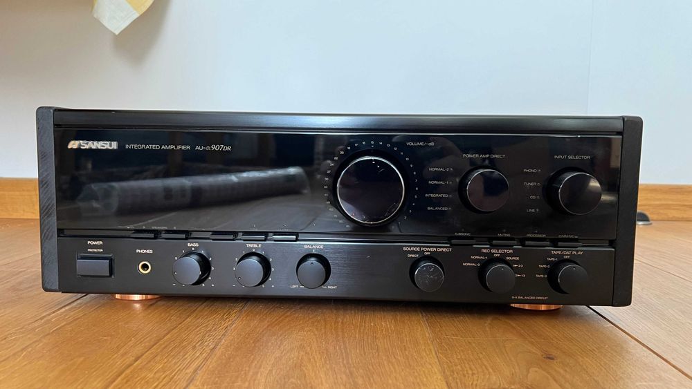 Wzmacniacz Sansui AU-907DR alfa Japan 100V