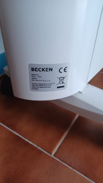 Emissor térmico Becken 1000 W