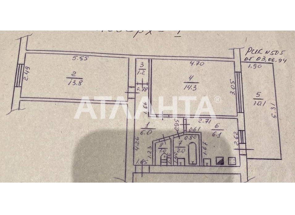 Двухкомнатная квартира с ремонтом Святослава Рихтера