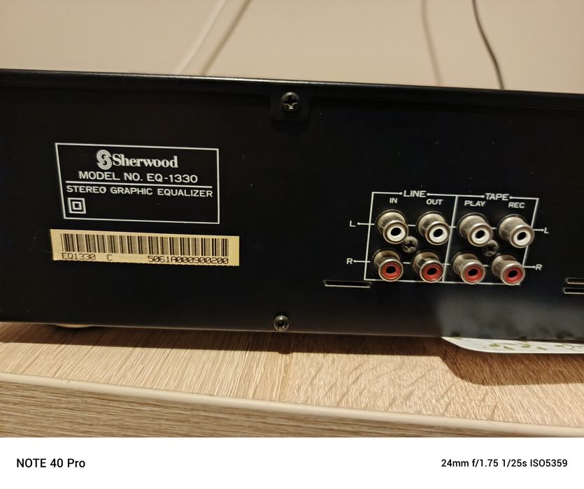 Equalizer korektor graficzny sherwood eq1330