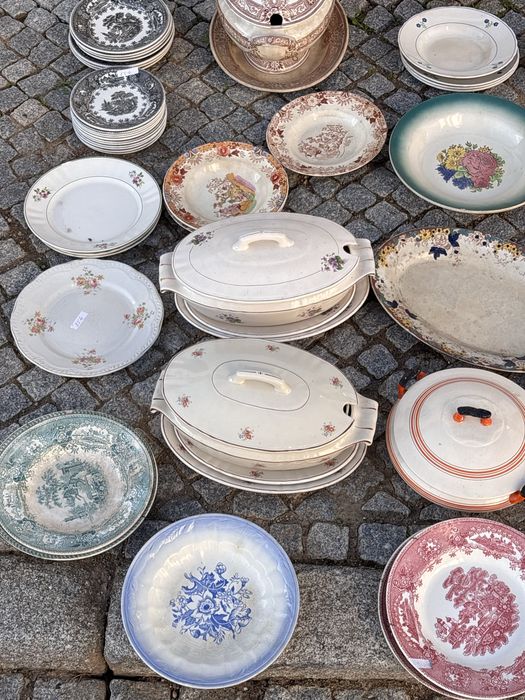 Faiança Real Fabrica de Sacavem -  Antiguidades LVS