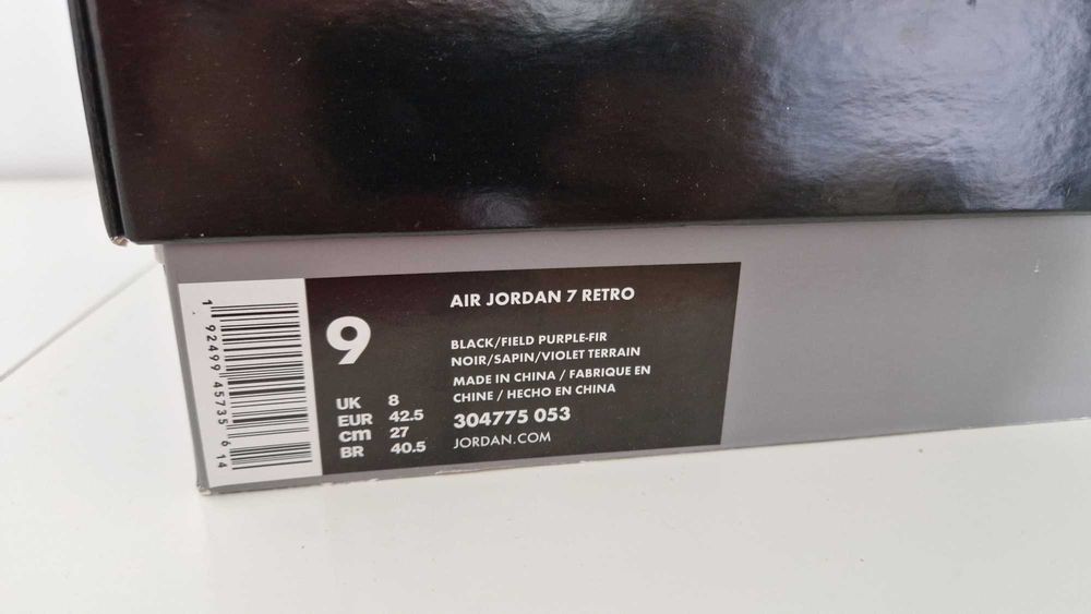 Nike Air Jordan 7 VII Retro Ray Allen PE nowe 42,5 EUR = 9 US 9US