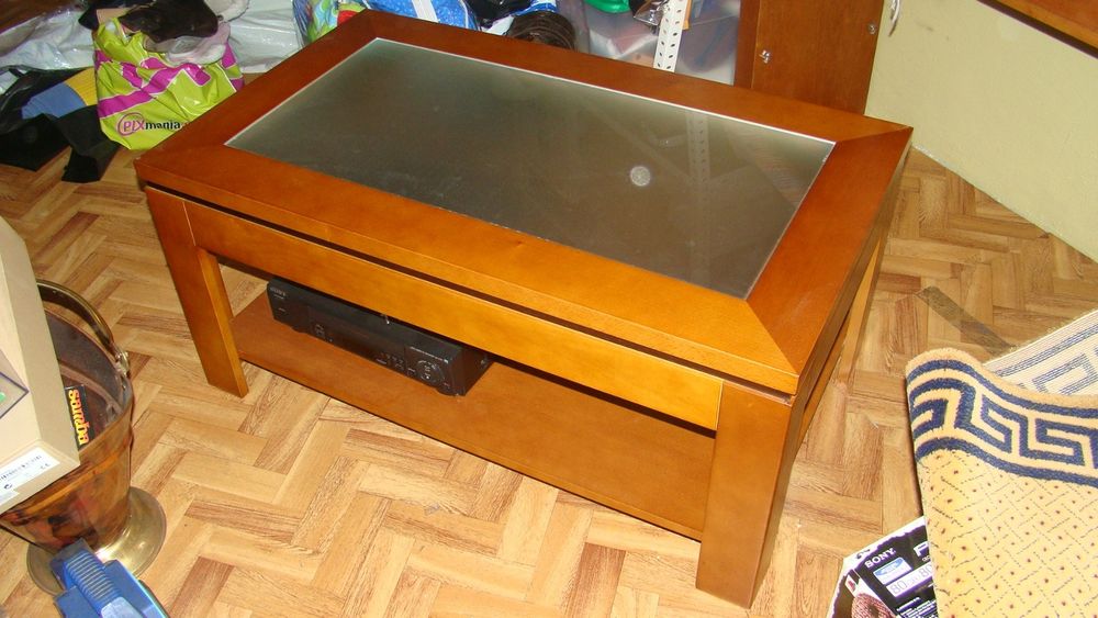 Mesa de centro retangular