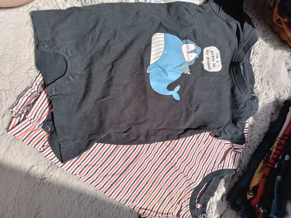 Paka ubranek 62-86 dla chlopca