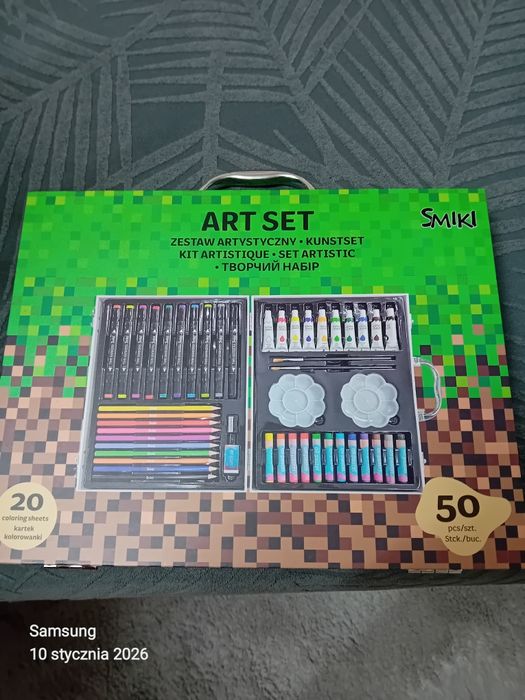 Zestaw kreatywny 50 elementów