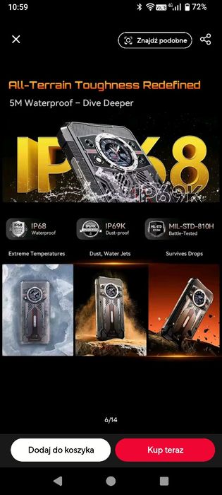 Smartfon 5G CUBOT 11