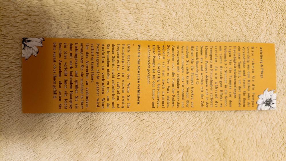 Набір 4 види пампасної трави