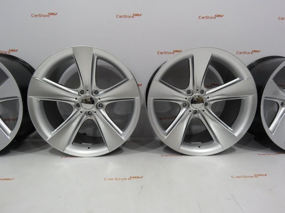 Jantes look Bmw Style 128   19'' 9 et 24 + 10 et 14 5x120 Hypersilver