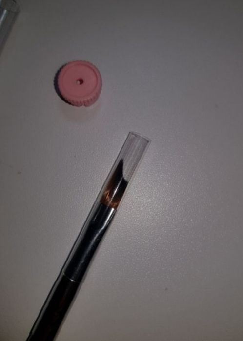 Pincel para manicure francesa - unhas de gel