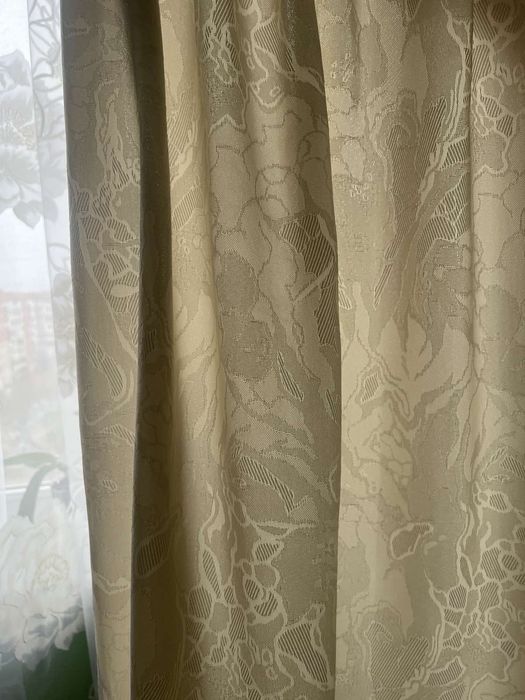 Комплект з двох штор