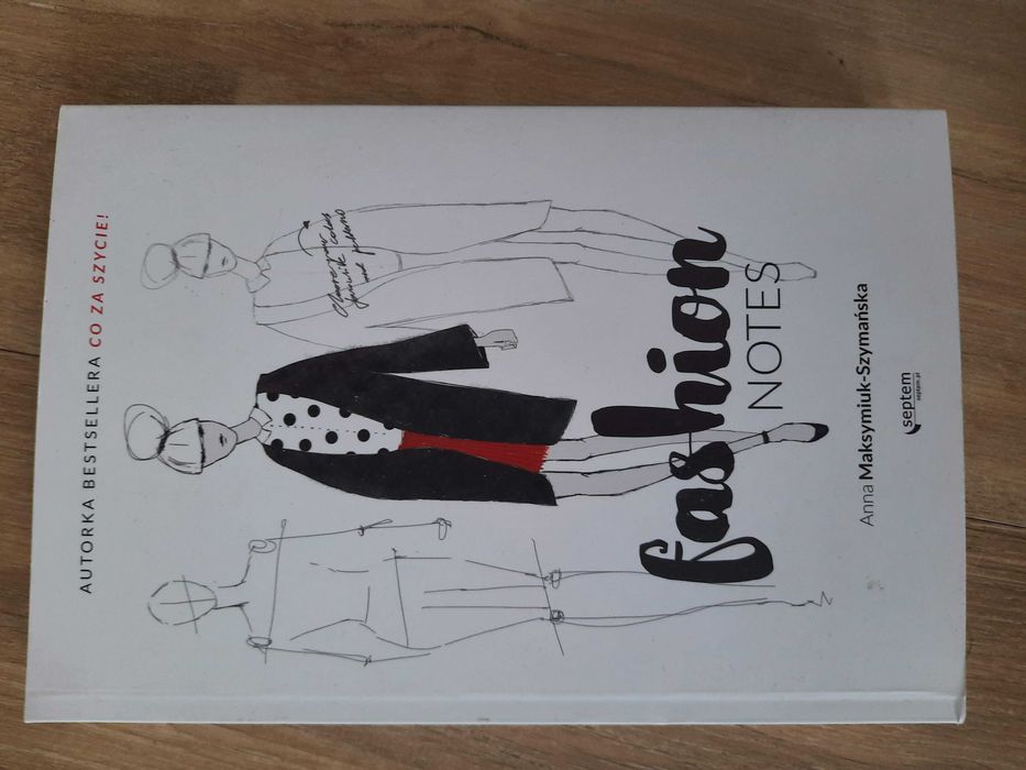 Fashion notes Anna Maksymiuk-Szymańska notatki szyciowe inspiracje