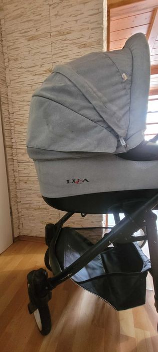 Wózek dziecięcy bebetto luca szary jasny