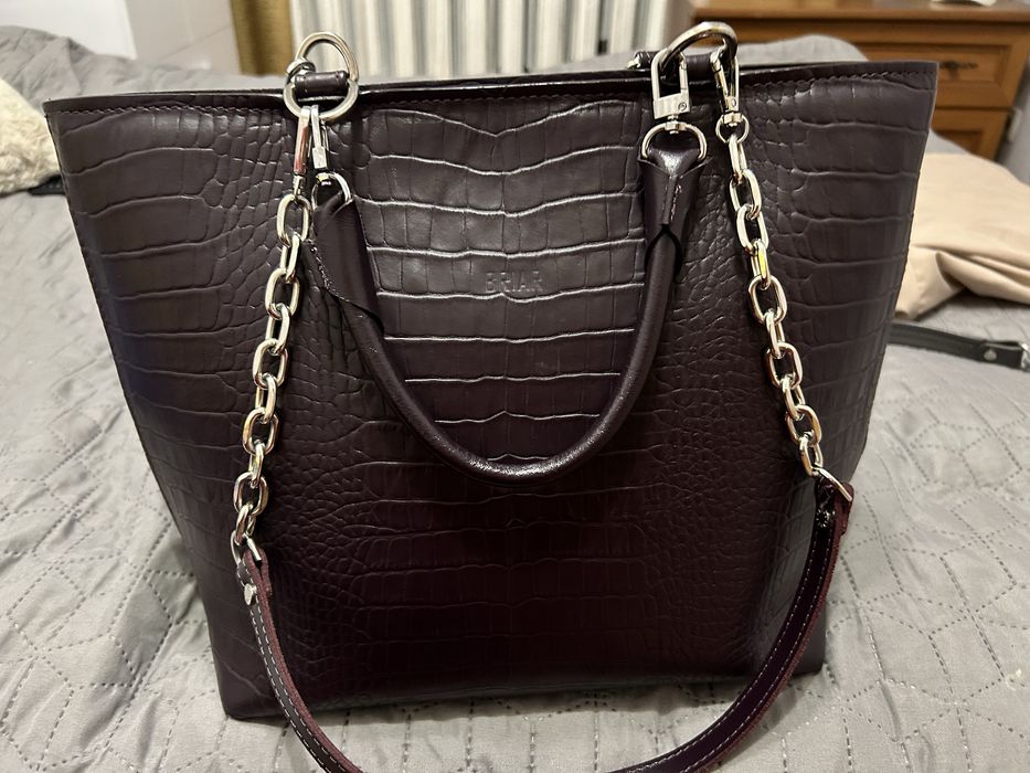 Шкіряна сумка шопер briar