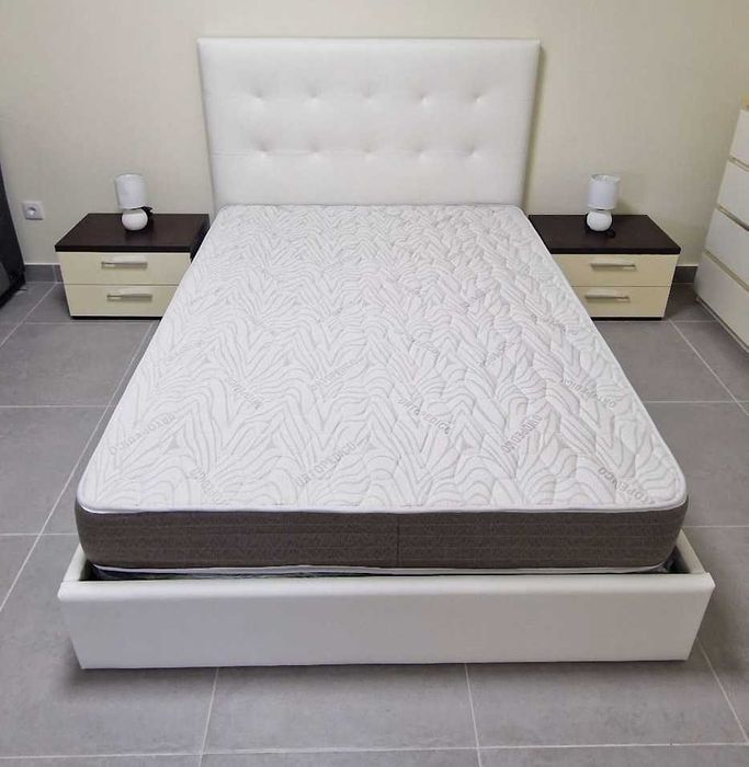 Camas de Casal Estofadas de Luxo 199€ Disp. em Várias Cores! 190x140m!