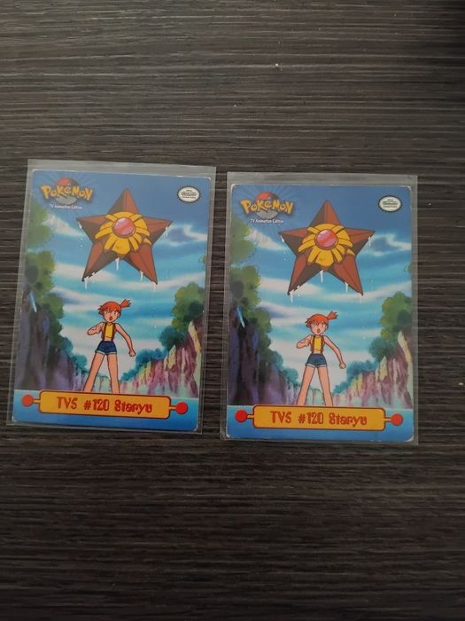 Cartas Pokémon Topps Tv5 Misty - Staryu