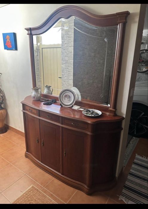 Móvel de entrada ( Aparador / consola ) em cerejeira