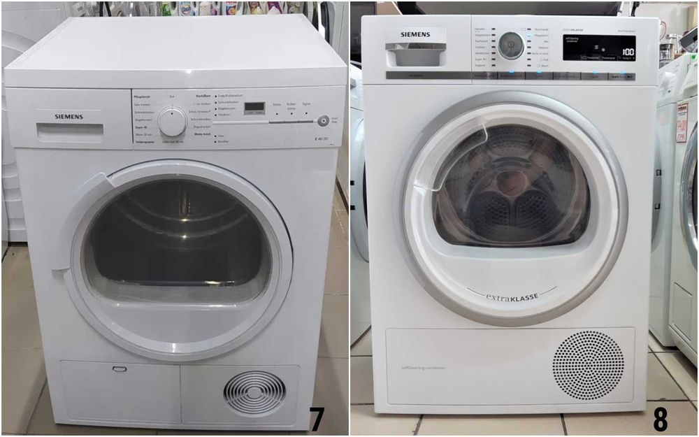 Сушильная Машина SIEMENS WT46 IQ 700 800 890 8кг Компрессорная б\у