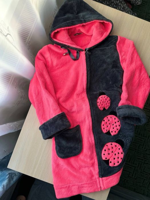 Зимовий махровий жіночий дитячий халат новий, дуже теплий