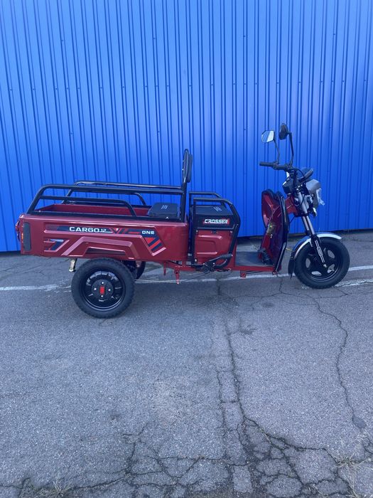 Трицикл електричний вантажний Crosser Cargo12 60V/32Ah 800W