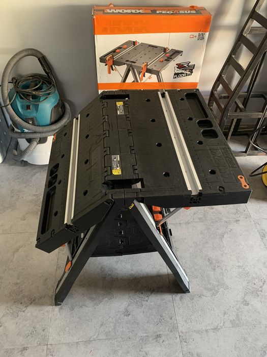 Stół warsztatowy / roboczy WORX PEGASUS WX051 2w1 / czytaj opis.