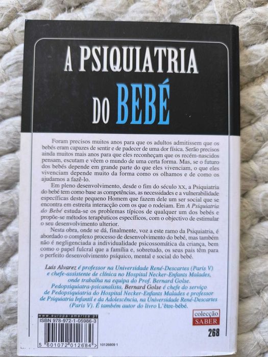 Livro "A Psiquiatria do Bebé" de Luís Alvarez