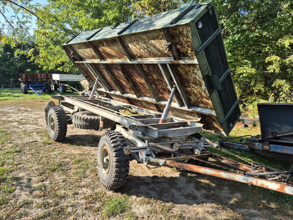 Przyczepa rolnicza czeska bss p73 Brandys 7 ton panav okazja