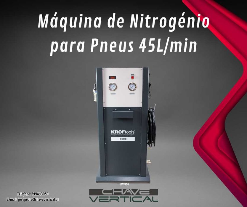 Máquina de Nitrogénio para Pneus 45L/min  JR19