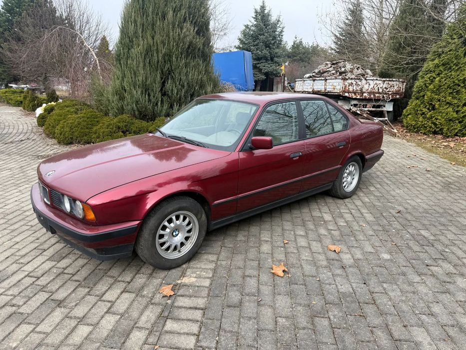 BMW Seria 5 E34 . IDEALNA , 100% oryginał , nie malowana
