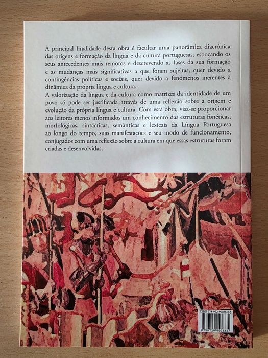 Livro "Introdução à História da Língua e Cultura Portuguesas"