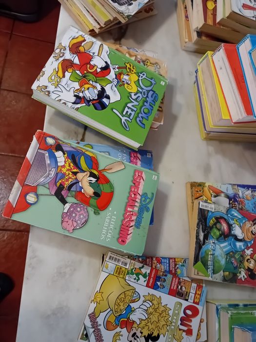 Conjunto de 53 Livros Banda Desenhada Disney