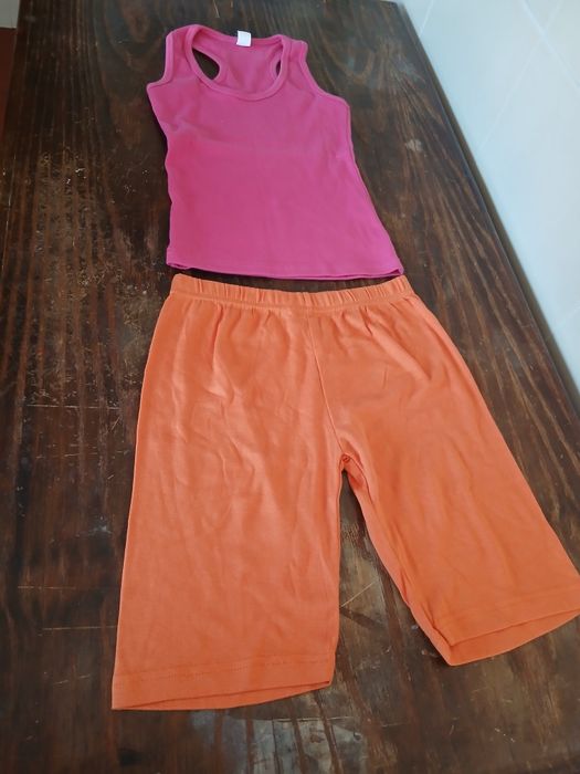 Calções e camisola criança