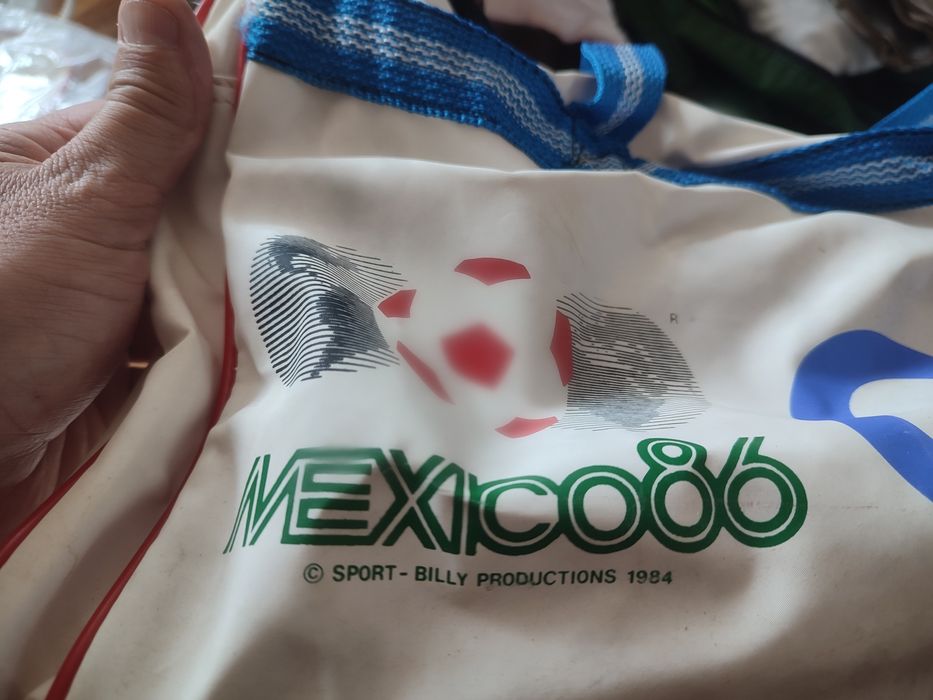 Saco de desporto mundial futebol mexico 1986