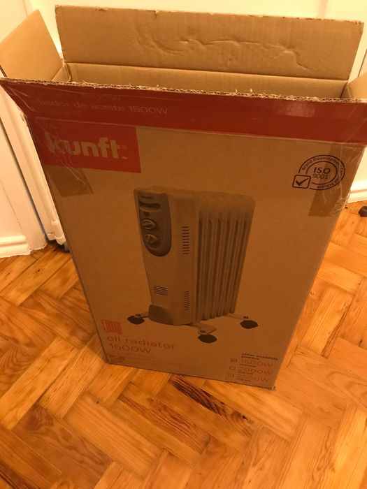 Aquecedor a óleo branco Kunft