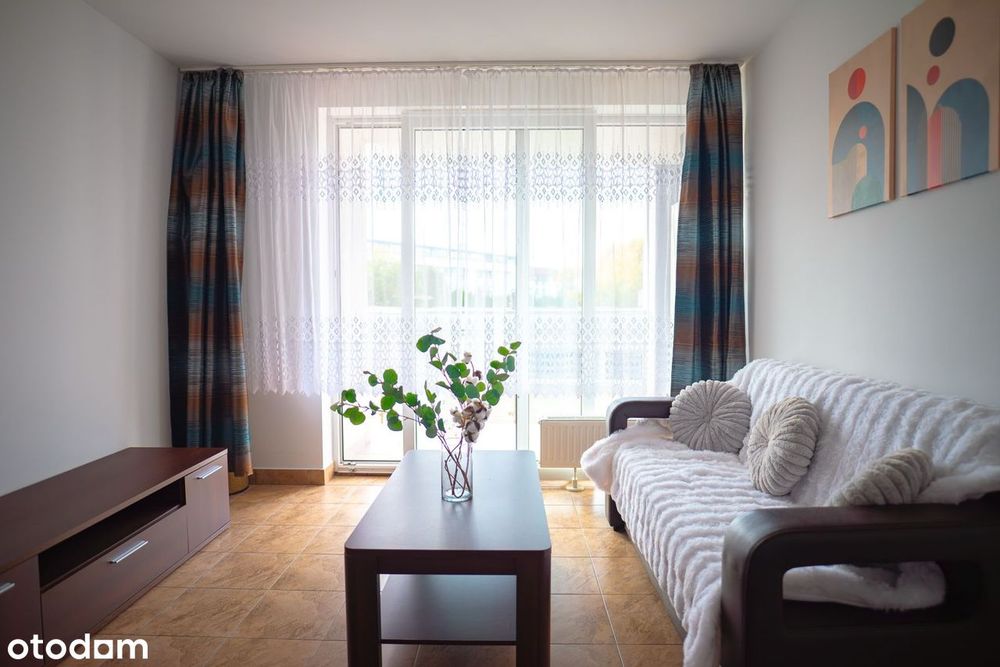 43 m² | 2 niezależne pokoje | duży balkon | budynek z 2019 | Kołobrzeg