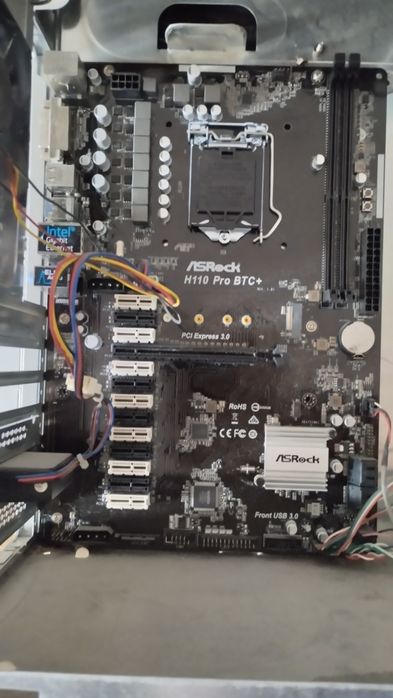 Материнская плата H110 Pro BTC+