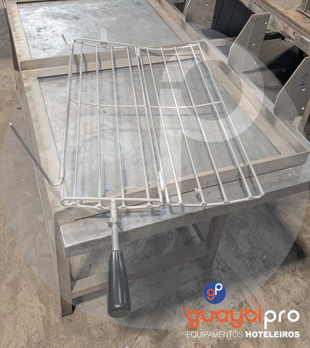 Churrasqueiras a Carvão Rotativas + Fixas | Frango + Grelhados | INOX