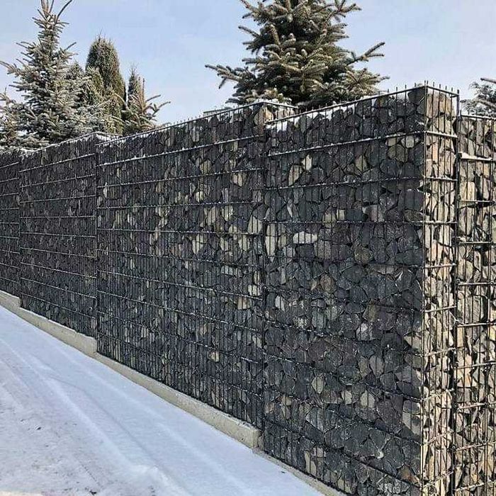Ogrodzenie gabionowe kosze gabion 163cm x 250cm x 24cm PRODUCENT