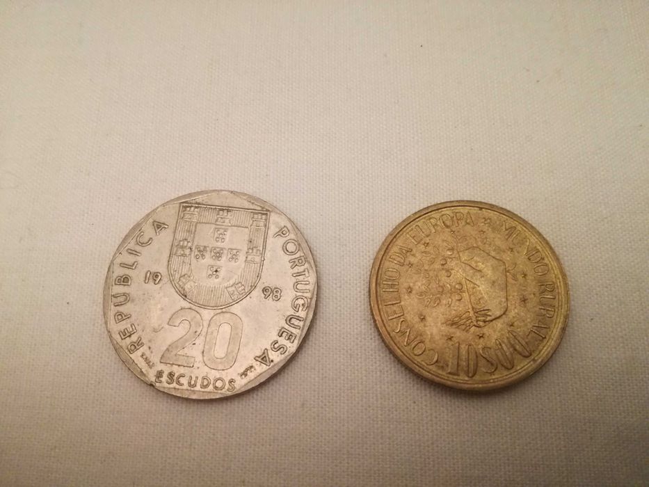 Moeda de 10 e 20 Escudos