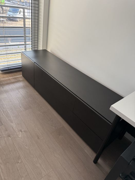 Szafka rtv vox creative czarny mat