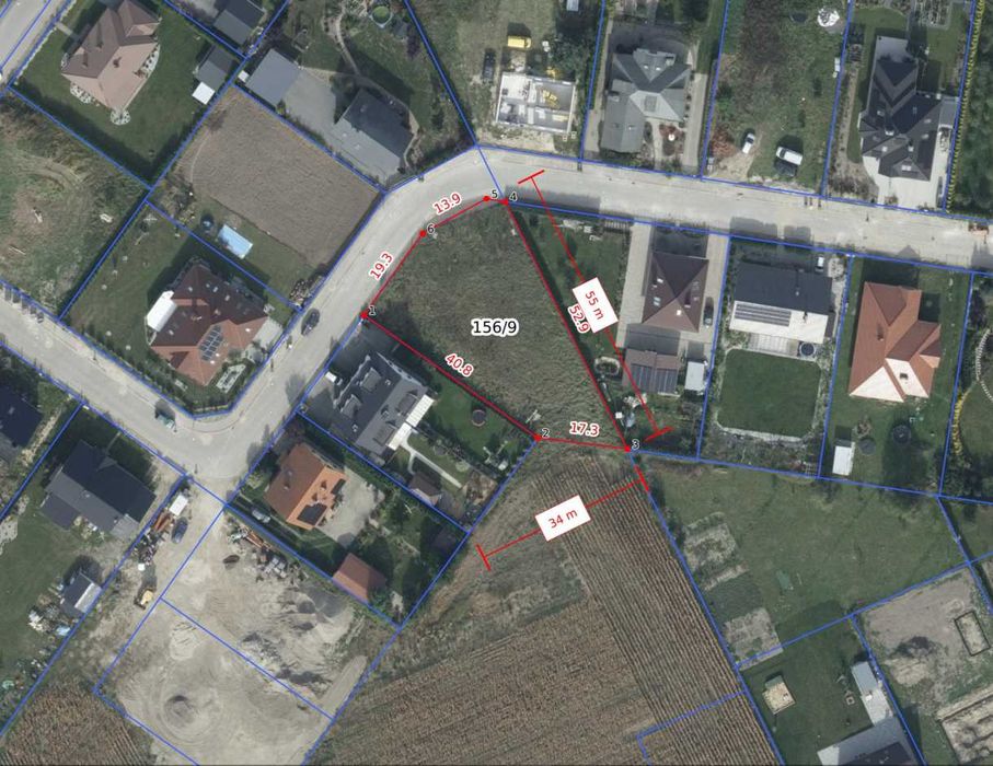 Działka Rożnowo 1174 m²