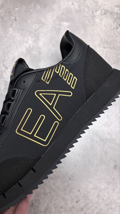 Кросівки чоловічі EA7 emporio черные мужские black X8X101 XK257 M701