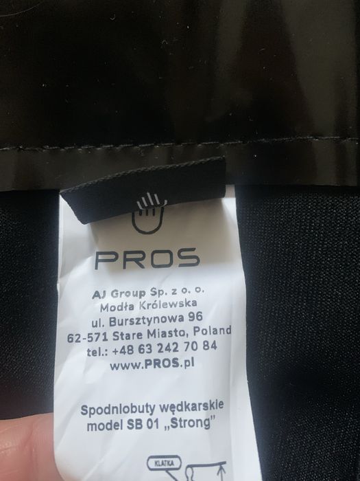 Spodniobuty Wodery rybackie SB01.
