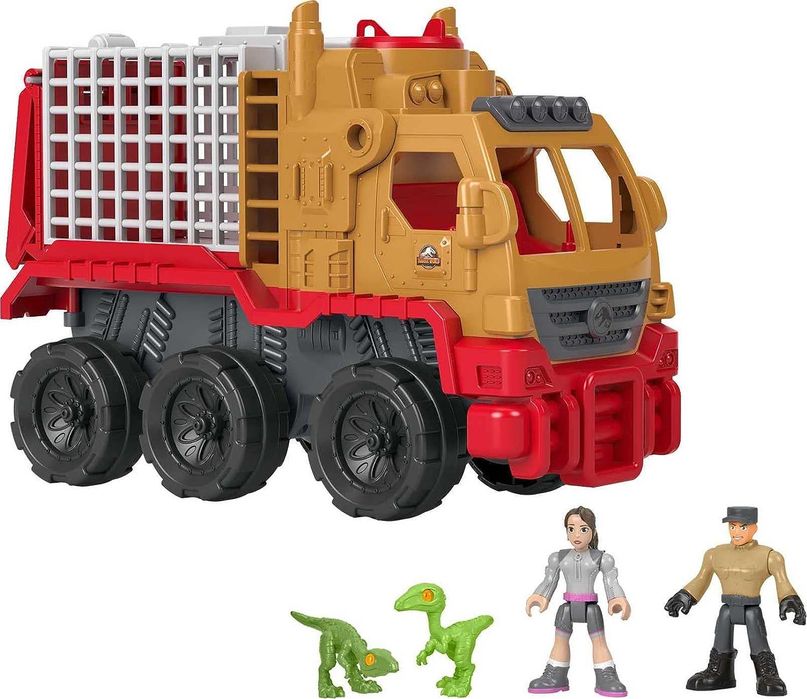 Imaginext Jurassic World. Грузовик з динозаврами,парк юрського періоду