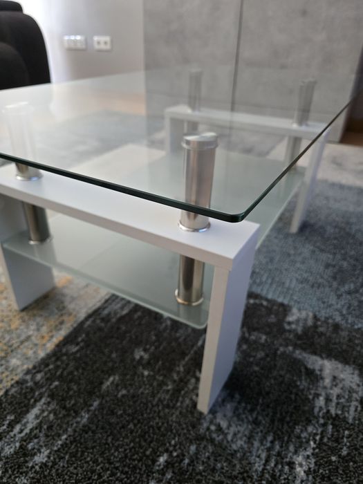 Mesa Centro Vidro Temperado