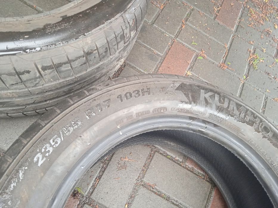 Шины лето 235.55.17 Kumho EcstaHS52,24p, Korea, 7mm.